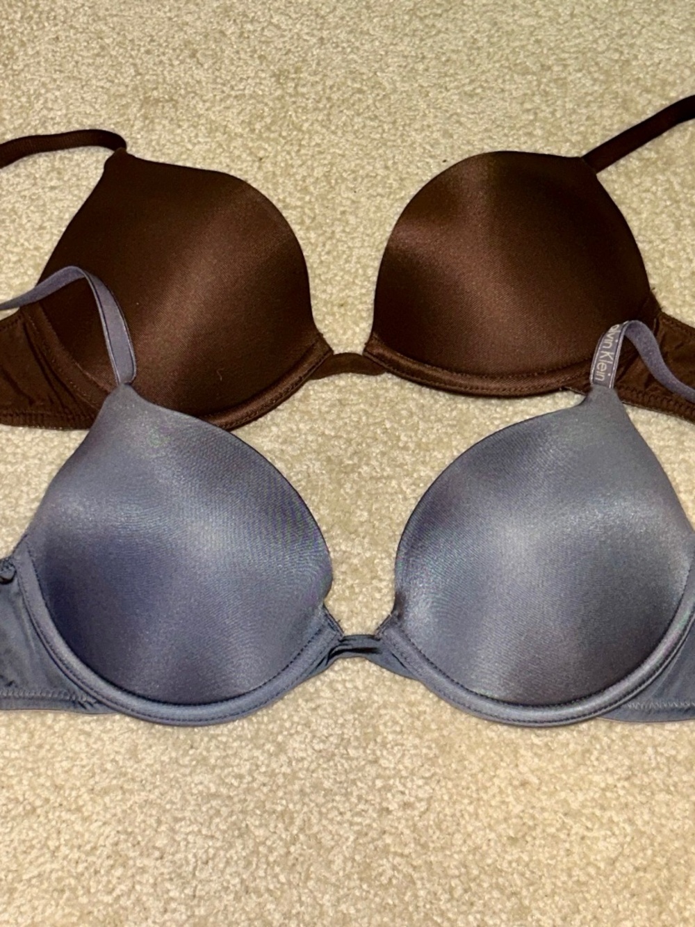 Calvin Klein push up bras 34a